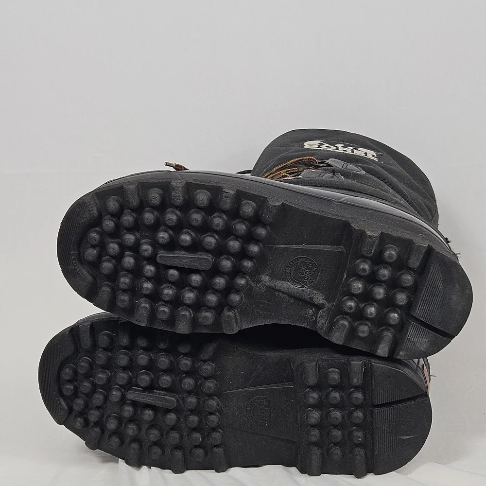 Sorel Kaufman Canada Black Winter Boots Size 7